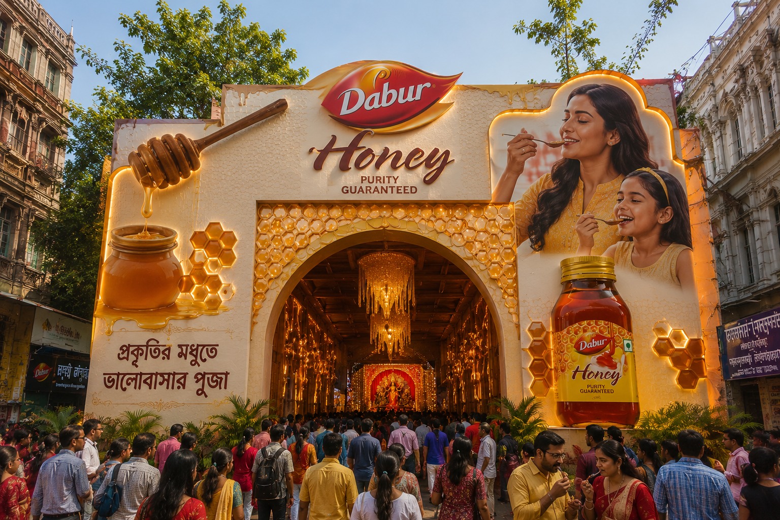 Dabur Honey · Pandal Activation