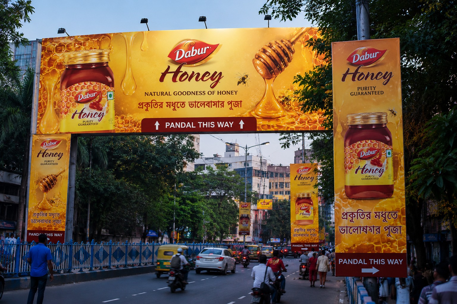 Dabur Honey · Outdoor Takeover